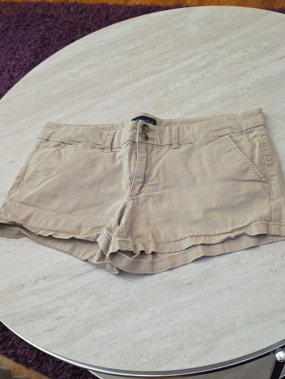American Eagle Outfitters Beige Women's Casual Shorts